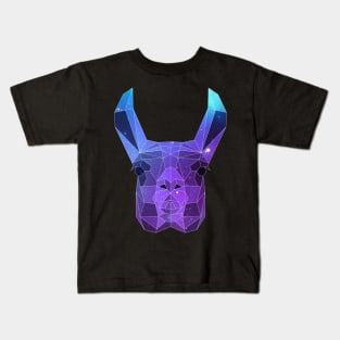 Galaxy Llama Kids T-Shirt